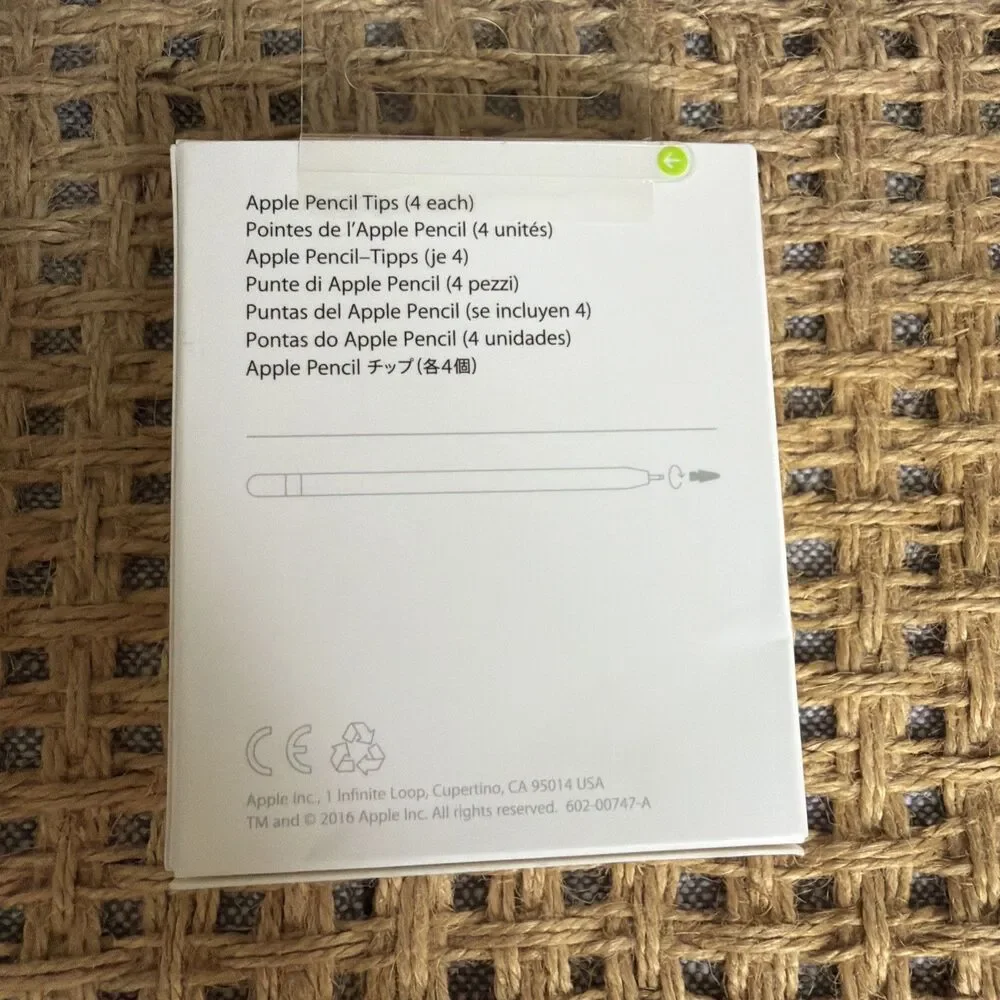 Apple Pencil Stylus Tips Brand New MLUN2AM/A (4 Pack) Authentic